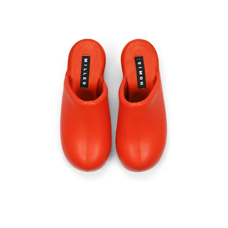 SIMON MILLER Wrap-toe Slippers Women's Joyful Year Red-2
