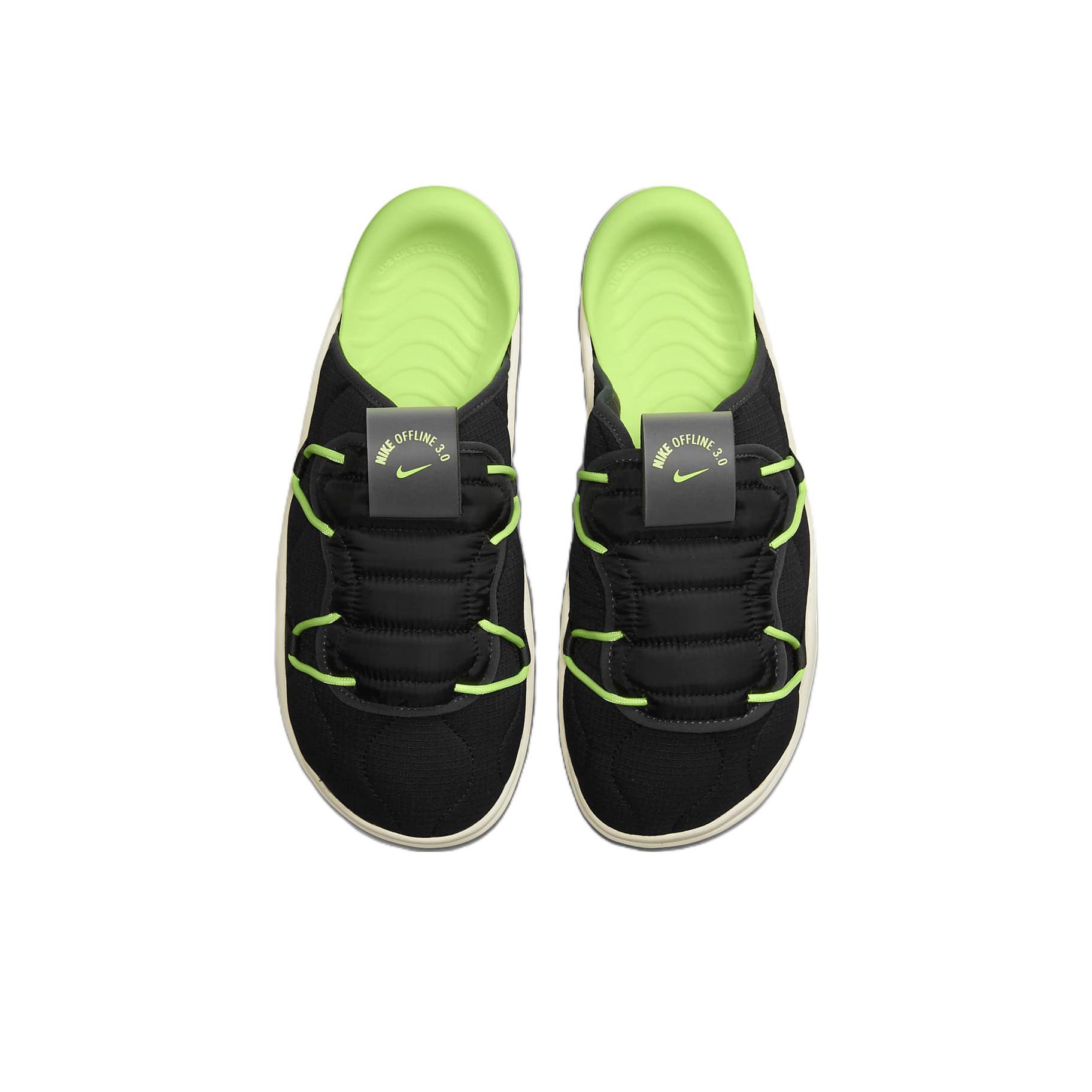 Nike Offline 3.0 Mule 'Black Ghost Green' - POIZON
