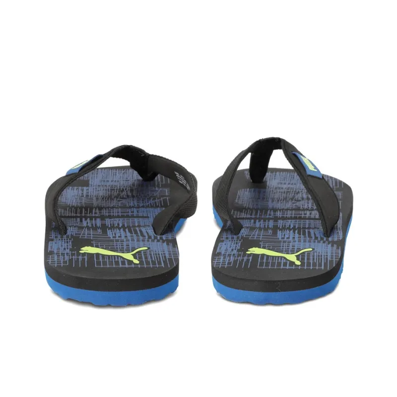 PUMA Contour Series Idp Slide Slippers Unisex Blue Black-3