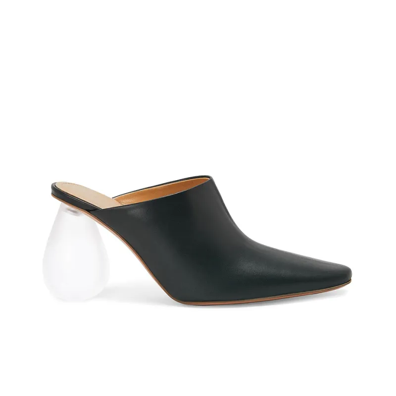 LOEWE Stylish Sandal 9cm Women's Black-1