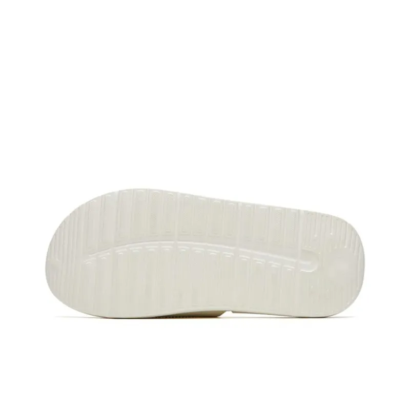 Anta Quiet Slide Slippers Men's White Yellow-4