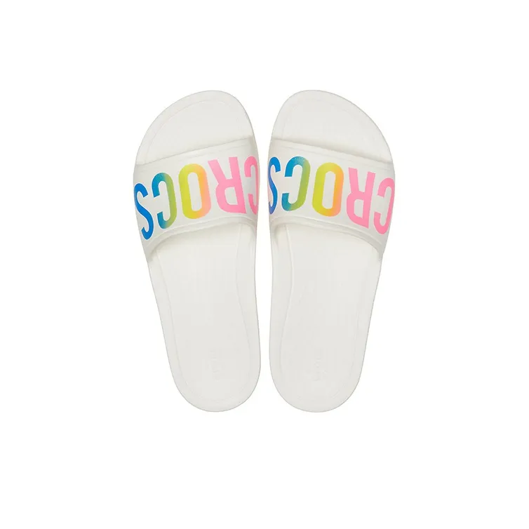 Crocs Sloane Slide Slippers Women's White-4