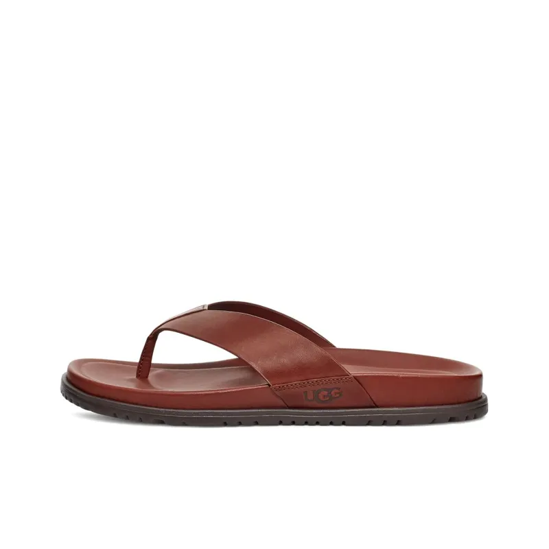 UGG Wainscott Stylish Sandals Men's Brown-0