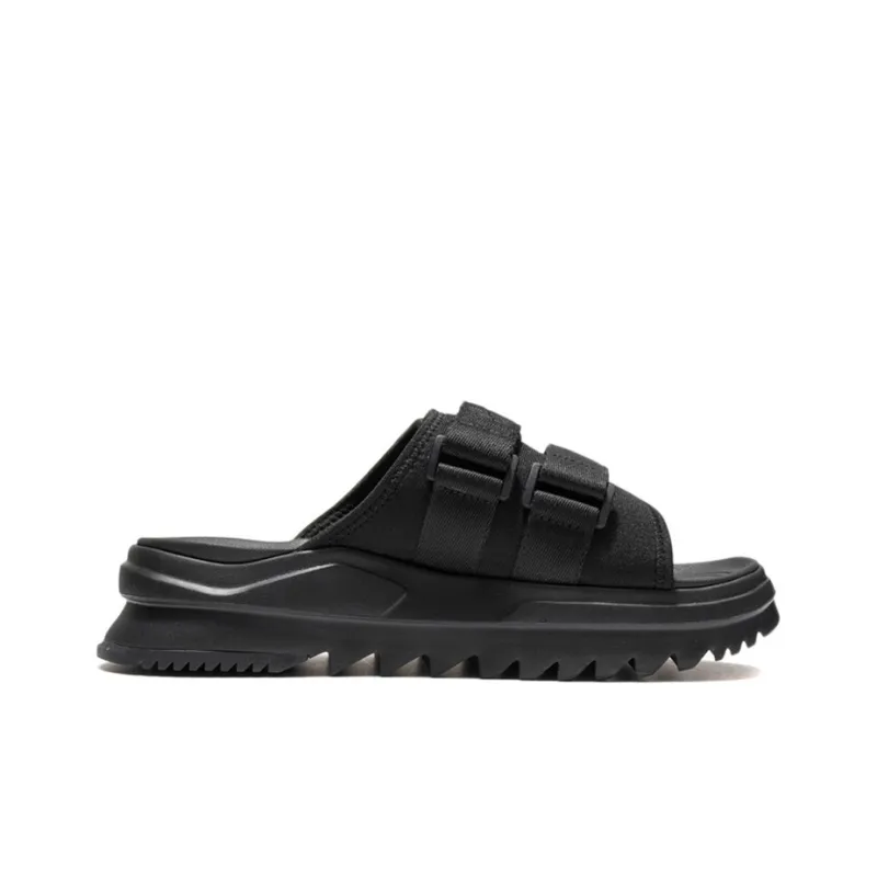 LiNing CF Tracing Rubber Sole Quiet Slide Slippers Women's Black-1