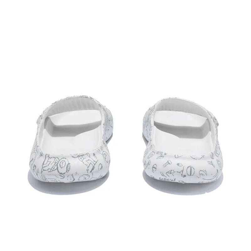 NORVINCY Height Increasing Platform Western One Piece Molded Slide Slippers Unisex-3