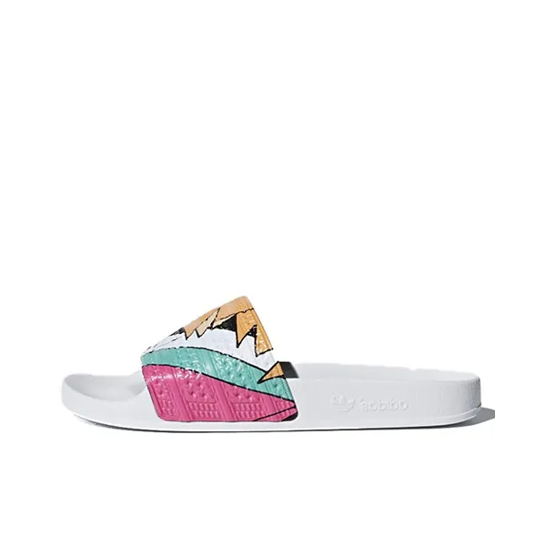 Adidas Adilette Slides Slide Slippers Unisex Dazzling Color-0