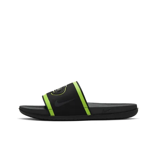 Nike Offcourt Slide Slippers Men Black/Green