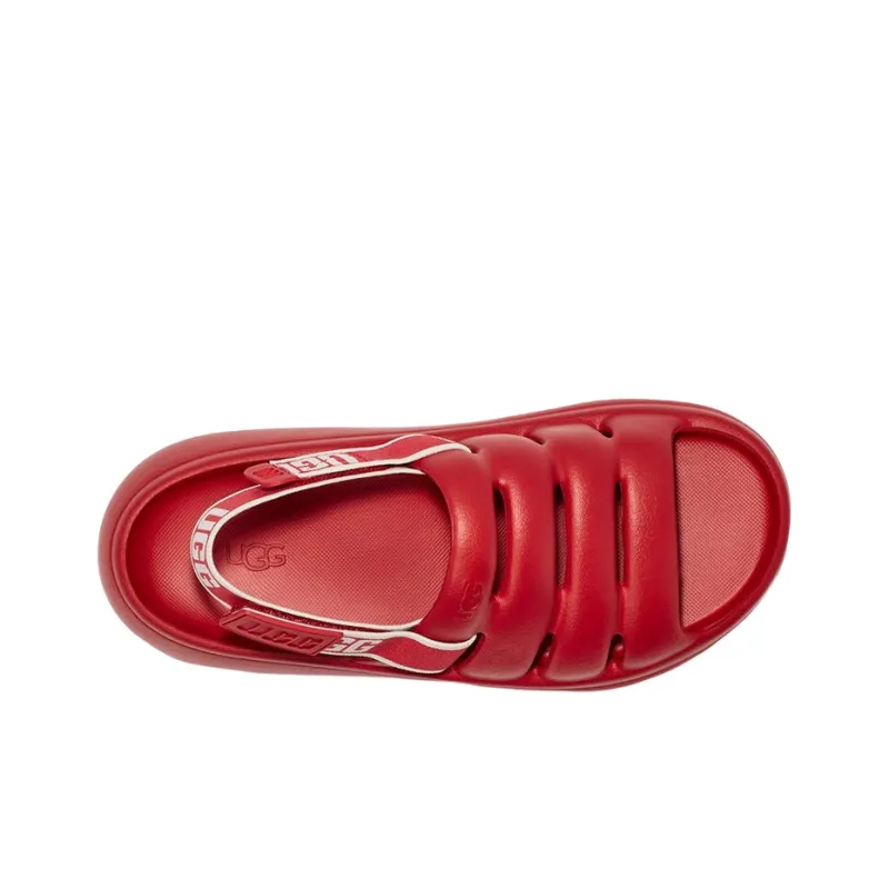 UGG Sport Yeah Slide Samba Red Women's-3