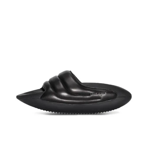 BALMAIN Slide Slippers Men's Black