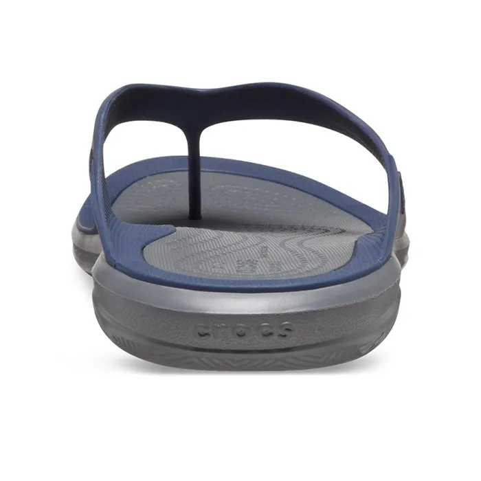Crocs Swiftwater Wave Flip Flops 'Navy Blue'-5