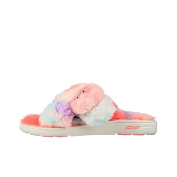 Skechers ARCH FIT LOUNGE Rubber Sole Quick Dry Slide Slippers Women's Camouflage