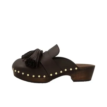 KHAITE Wrap-toe Slippers Women's Coffee