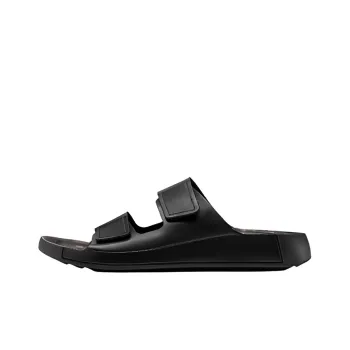 Ecco Rubber Sole Slide Slippers Men's Black