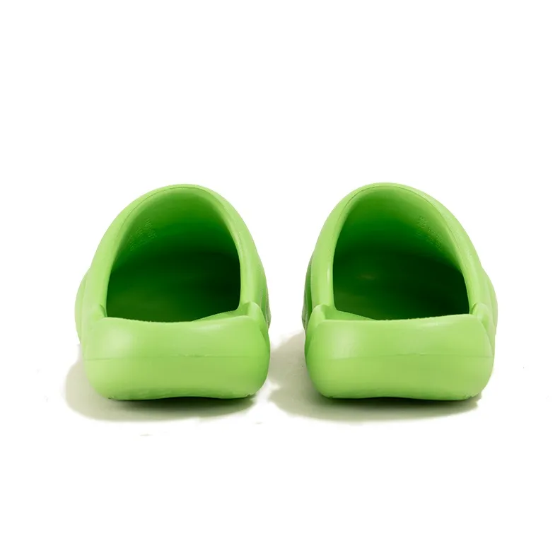 GOTO EVA Abrasion Resistant Slip Resistant Closed Toe Slippers Unisex Green Apple-4