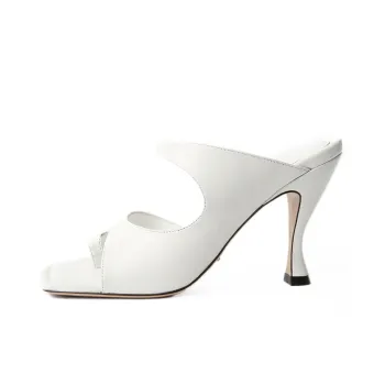 Tony Bianco Quiet Slide Slippers Women's White