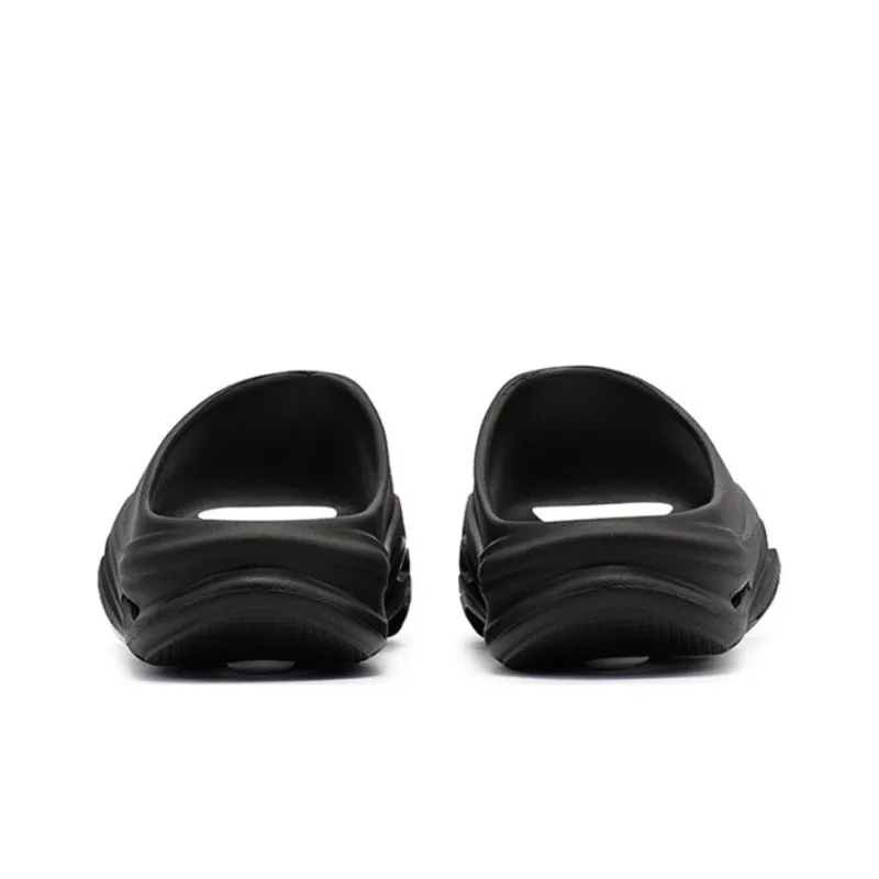 361° N40 Quiet Slide Slippers Unisex Black White-2