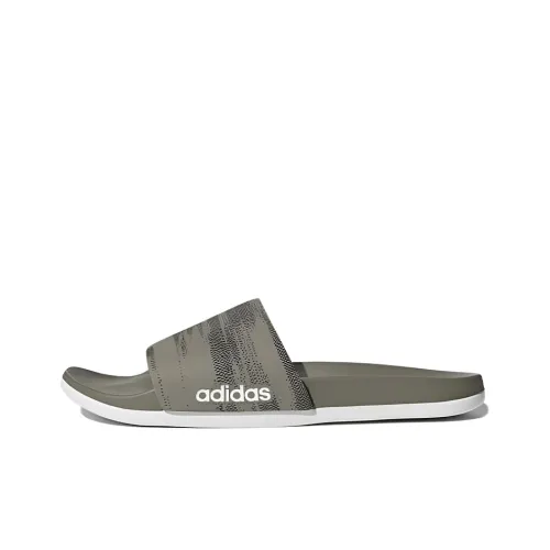 Adidas Adilette Series Slide Slippers Women's Gray