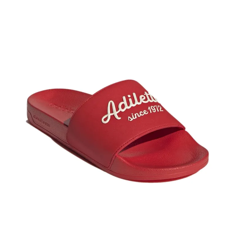 Adilette Adidas Shower Slide 'Vivid Red'-2