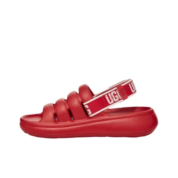 UGG Sport Yeah Slide Samba Red Women's