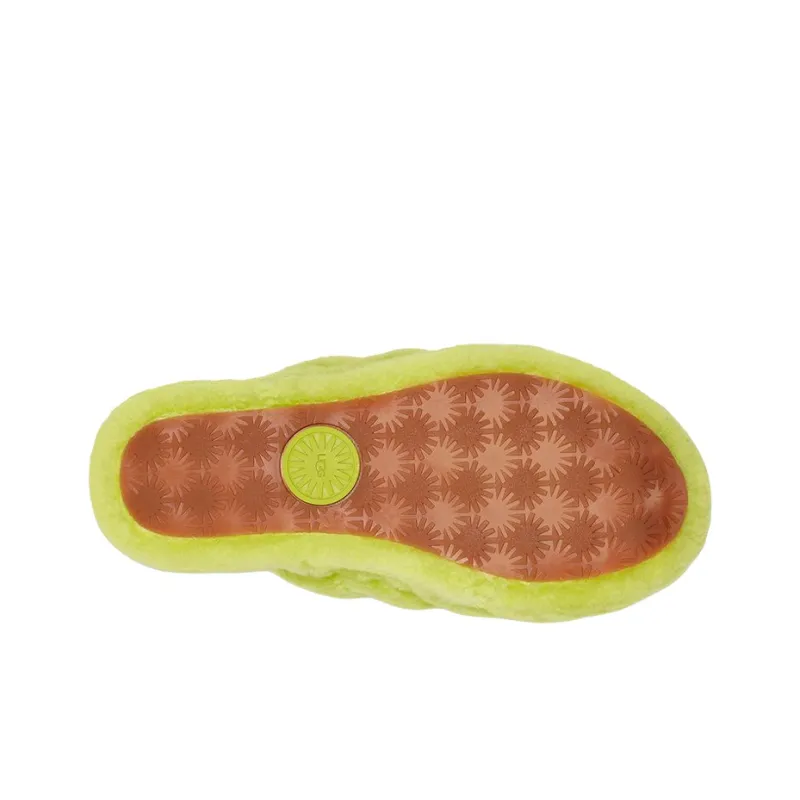 UGG Fluff Yeah Slide Key Lime Women's-4