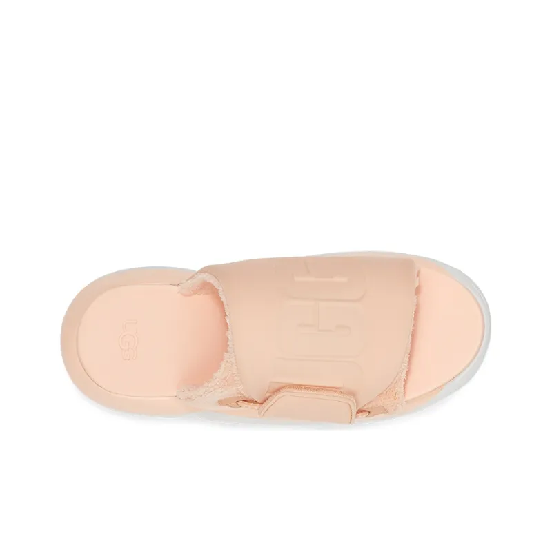 UGG LA Cloud Collection Rubber Sole Slide Slippers Women's Light Peach Pink-4