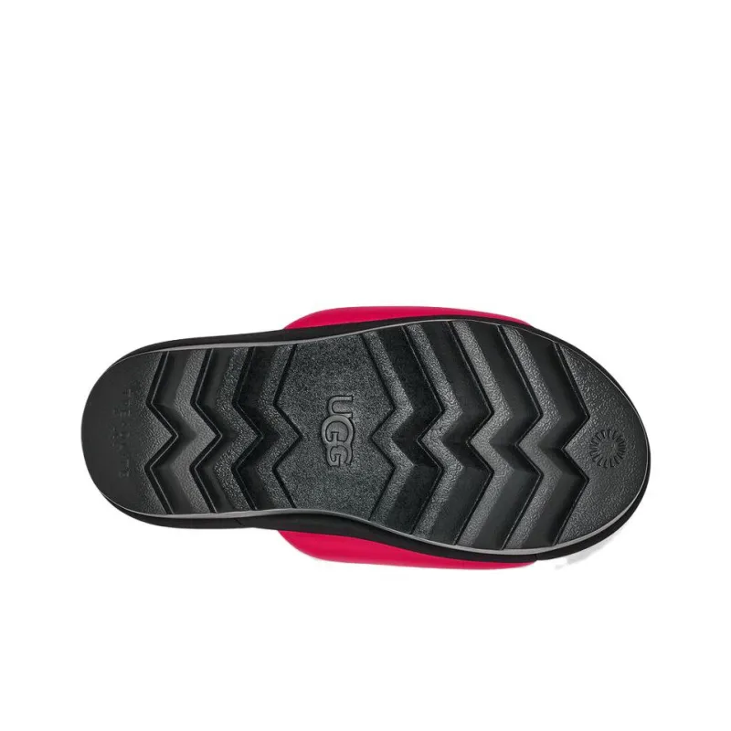 UGG Maxi Graphic Slide Radish Black Women's-5