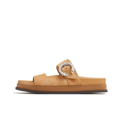 Jimmy Relatable Slide Slippers Women's Caramel