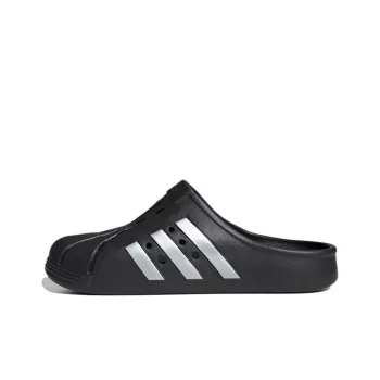 Adidas Originals Adilette Clog Black Silver