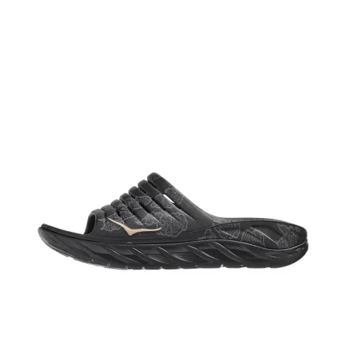 HOKA ONE ONE Ora Recovery Slide Slippers Men's Black