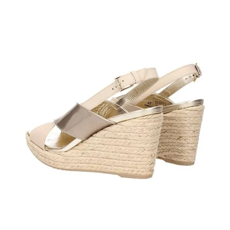 HOGAN H266 Strap Sandals Women's Beige-3