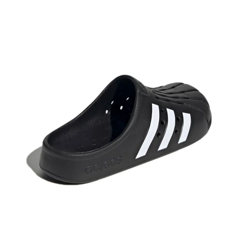 Adidas Adilette Clogs Core Black Cloud White-3