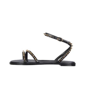 Alexander McQueen Studded Flat Sandals Women's