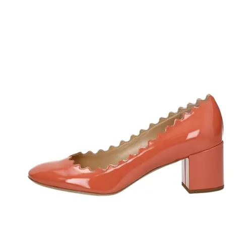 Chloé High Heels Women's Low-Top Orange