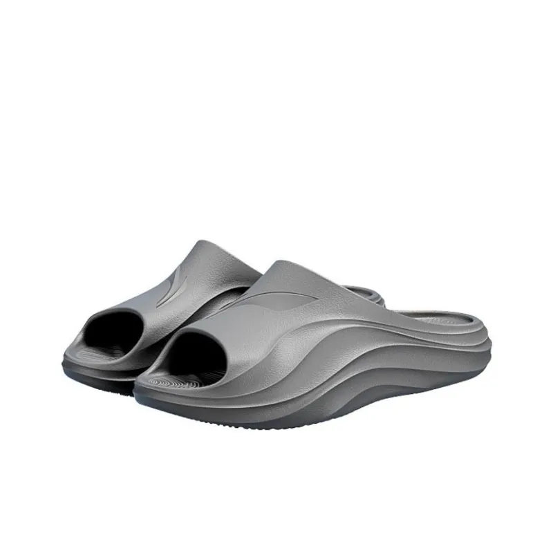 LiNing EVA Quiet Slide Slippers Unisex Gray-1