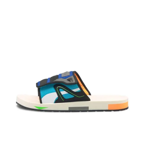 PUMA Mirage Slide Slippers Unisex White/Blue