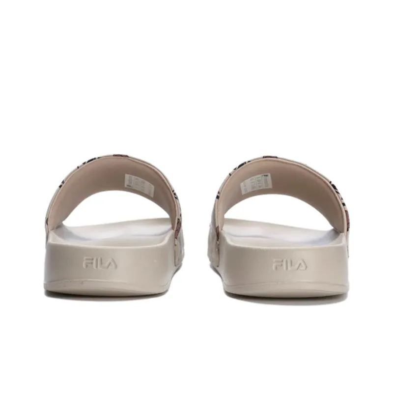 FILA Online Exclusive Drifter Slippers 'Beige Black'-3