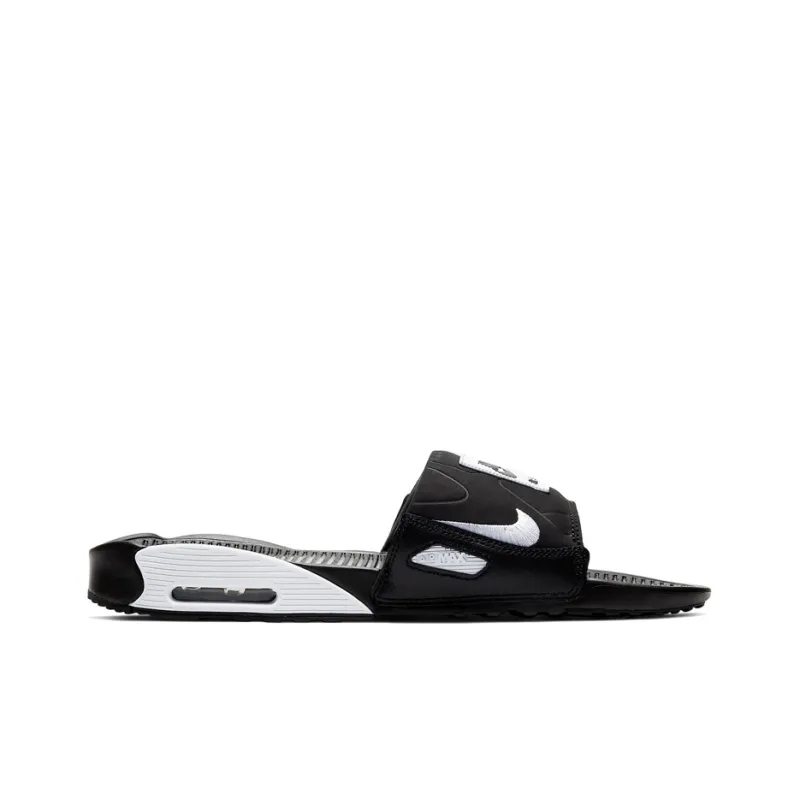 Nike Air Max 90 Slide Black White-1