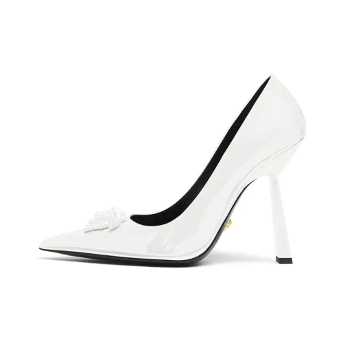 VERSACE High Heels Women's Low-Top White