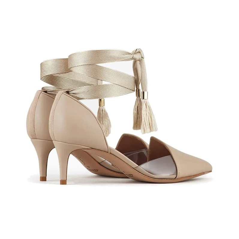 EMPORIO ARMANI High Heels Women's Beige-3