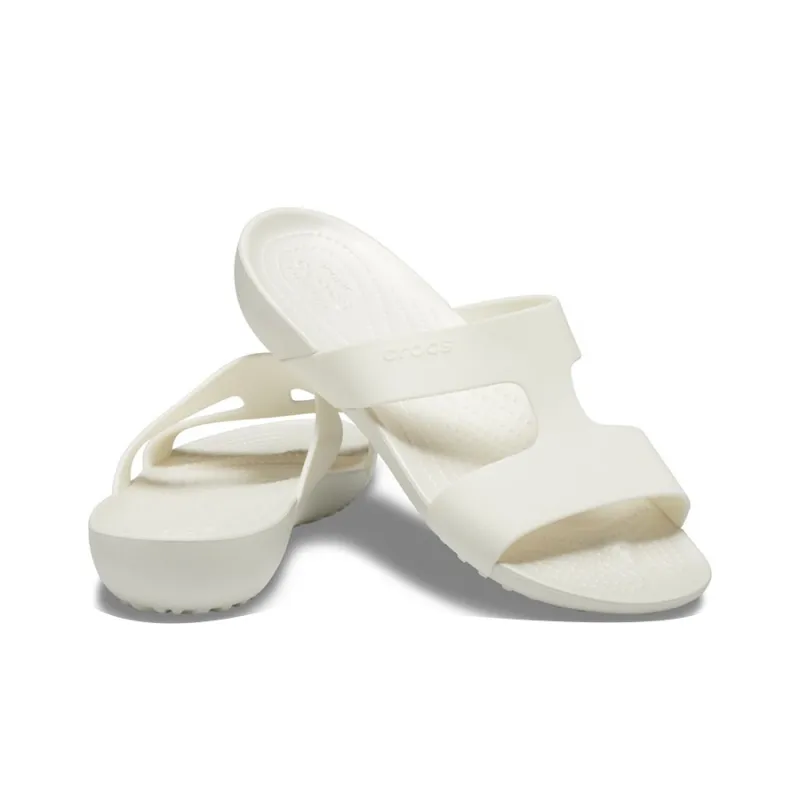 Crocs Serena Slide Slippers Women's White-3