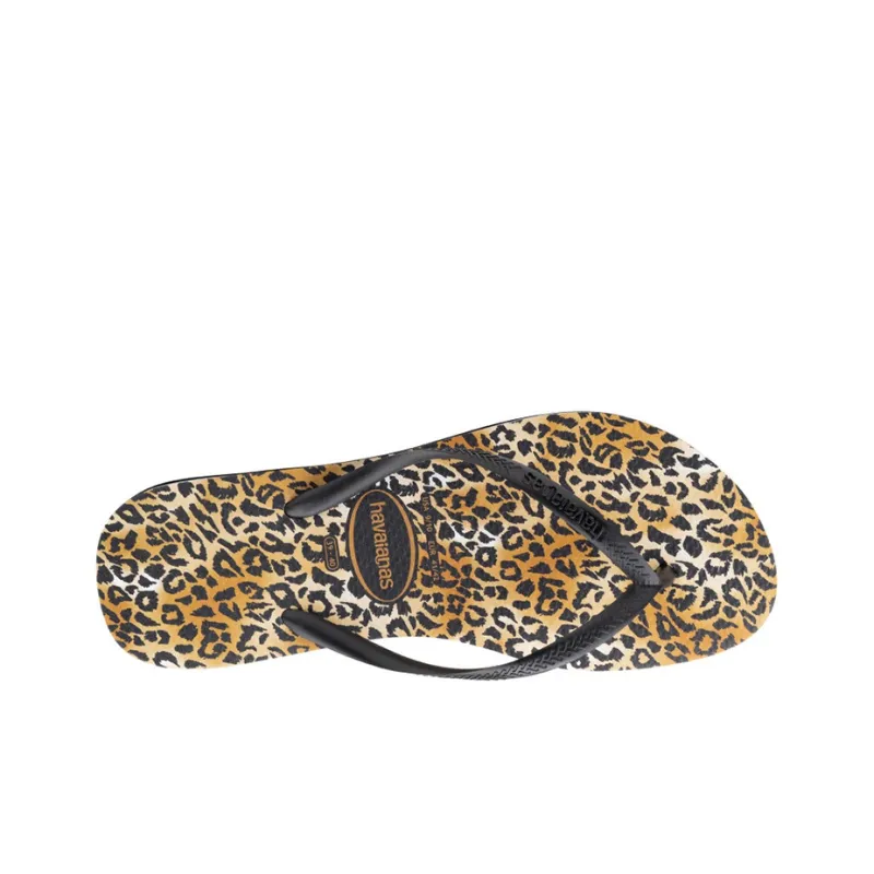 Havaianas Flip Flops Women's Yellow Black-3