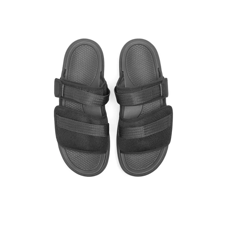 New Balance 3201 Series Velcro Fashion Sports Slippers Unisex Black-4
