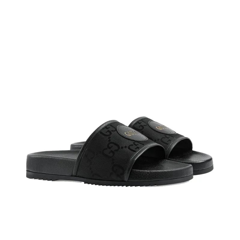 GUCCI Off The Grid Slides Black-2