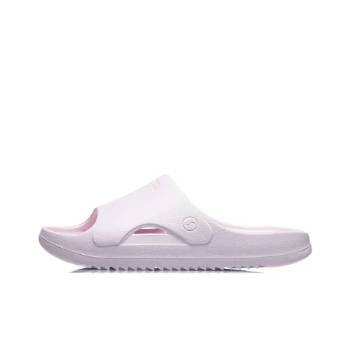 LINING Slide Slippers Women's Light Rose Pink