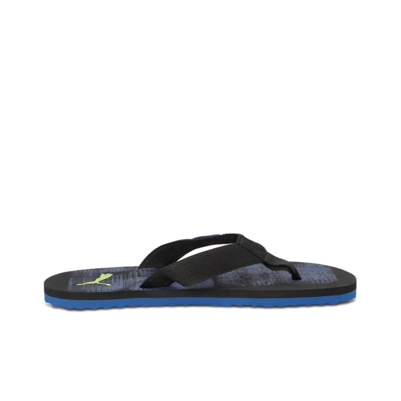 PUMA Contour Series Idp Slide Slippers Unisex Blue Black-1