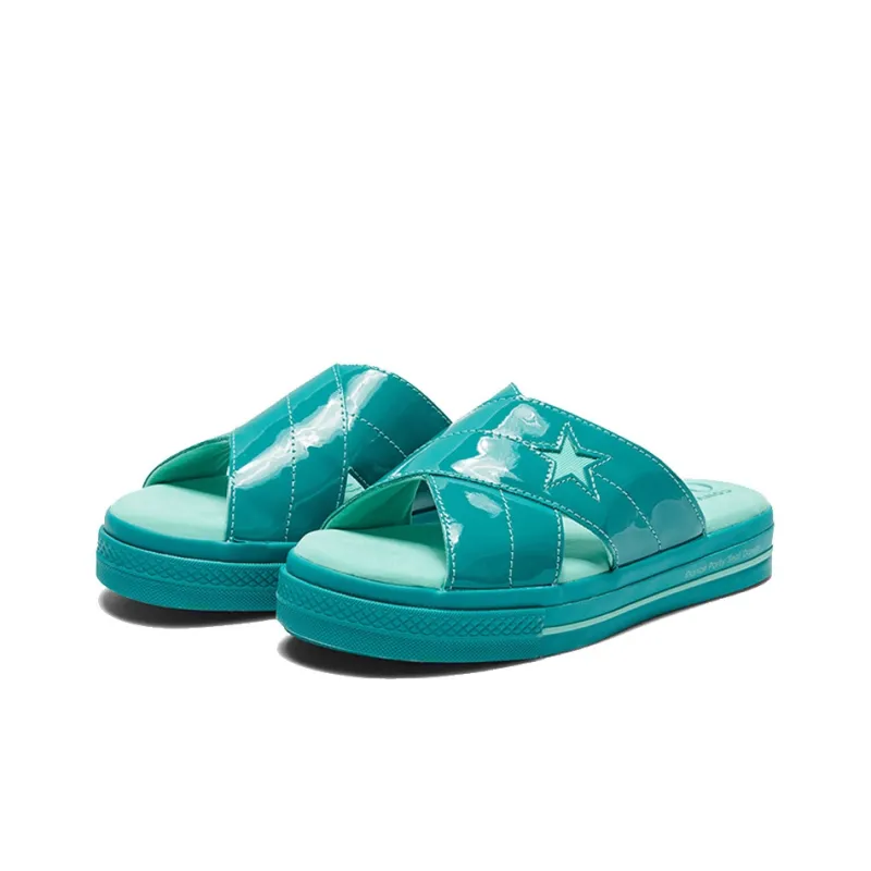 Converse Opi X Women's One Star Sandal 'Dance Party Teal Dawn' Women's-2