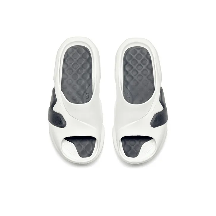 XTEP Rubber Sole Slide Slippers Men's Polar Bear Color Scheme-3