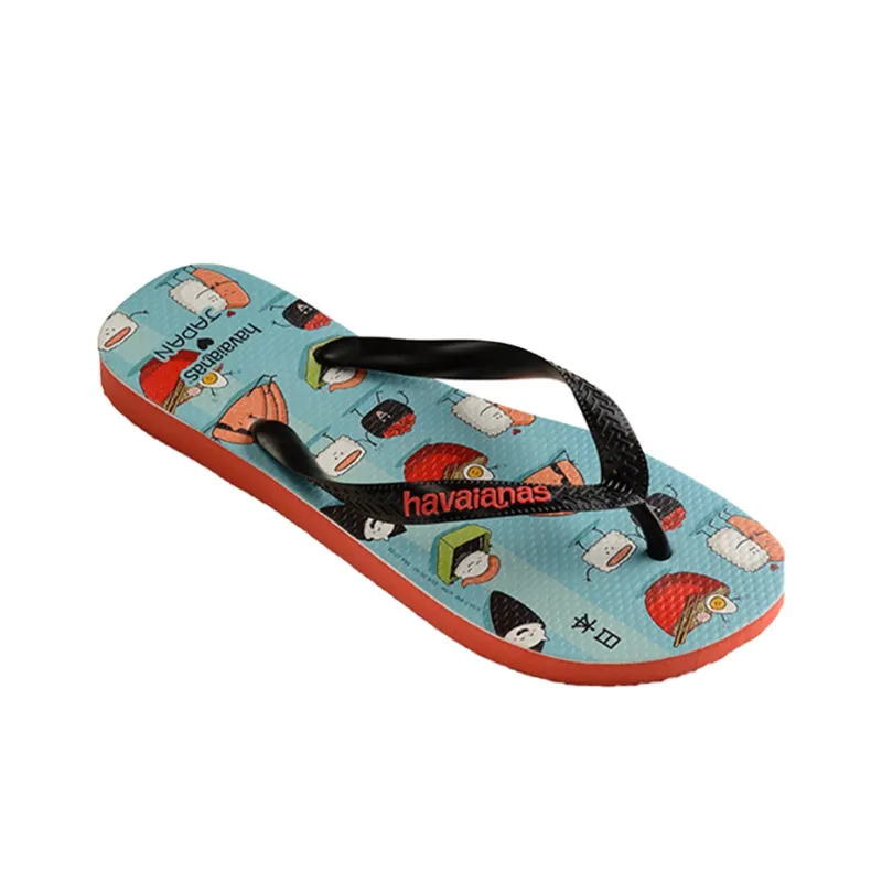 Havaianas Japan Sushi Collaboration Flip Flops Unisex Blue-2
