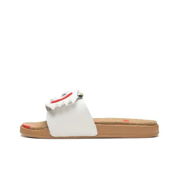 Disney x LiNing Quiet Slide Slippers Men's Champagne White