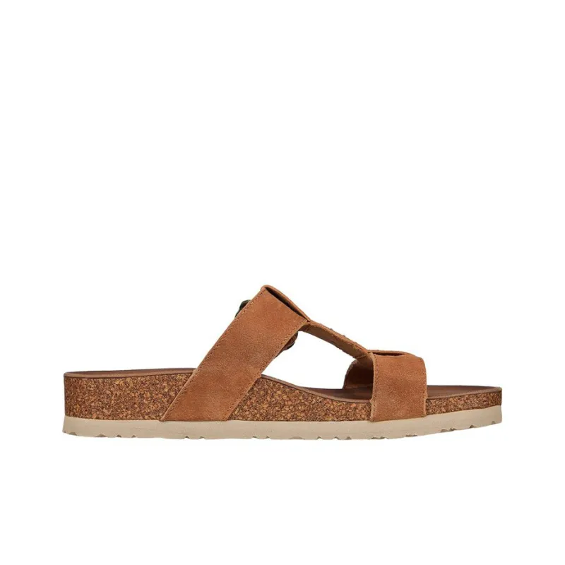 Skechers ARCH FIT GRANOLA Rubber Sole Slippers Women's Dark Coffee-1